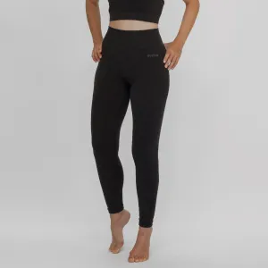 EVOKO CANDELA<br>Leggins vita bassa<br><i>nero</i>