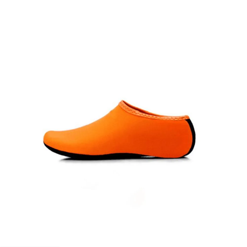 Fashion Barefoot Water Skin Shoes Anti-skid Socks Beach for Swim Surf Yoga Exercise Dark blue_S 36-37