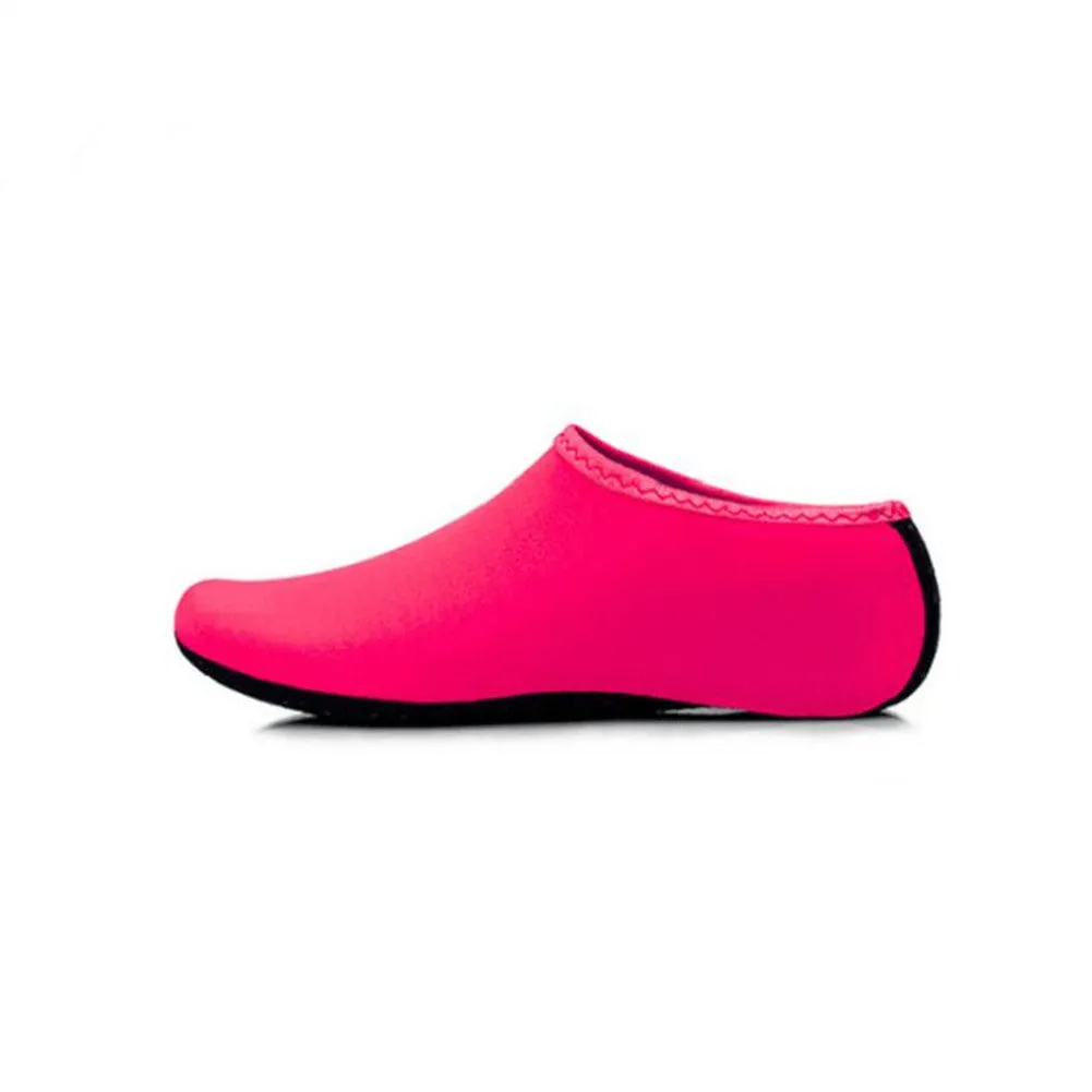 Fashion Barefoot Water Skin Shoes Anti-skid Socks Beach for Swim Surf Yoga Exercise Dark blue_S 36-37