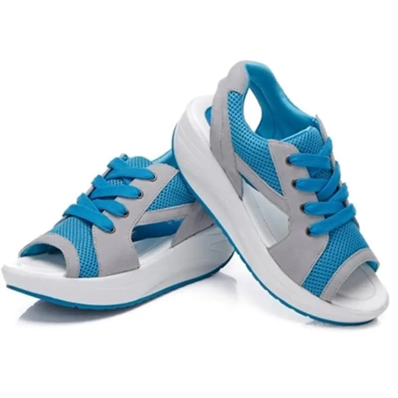 Fashion  Women Sandals Casual Mesh Breathable Shoes