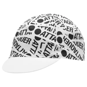F*ck Yeah Sticker Cycling Cap White/Black