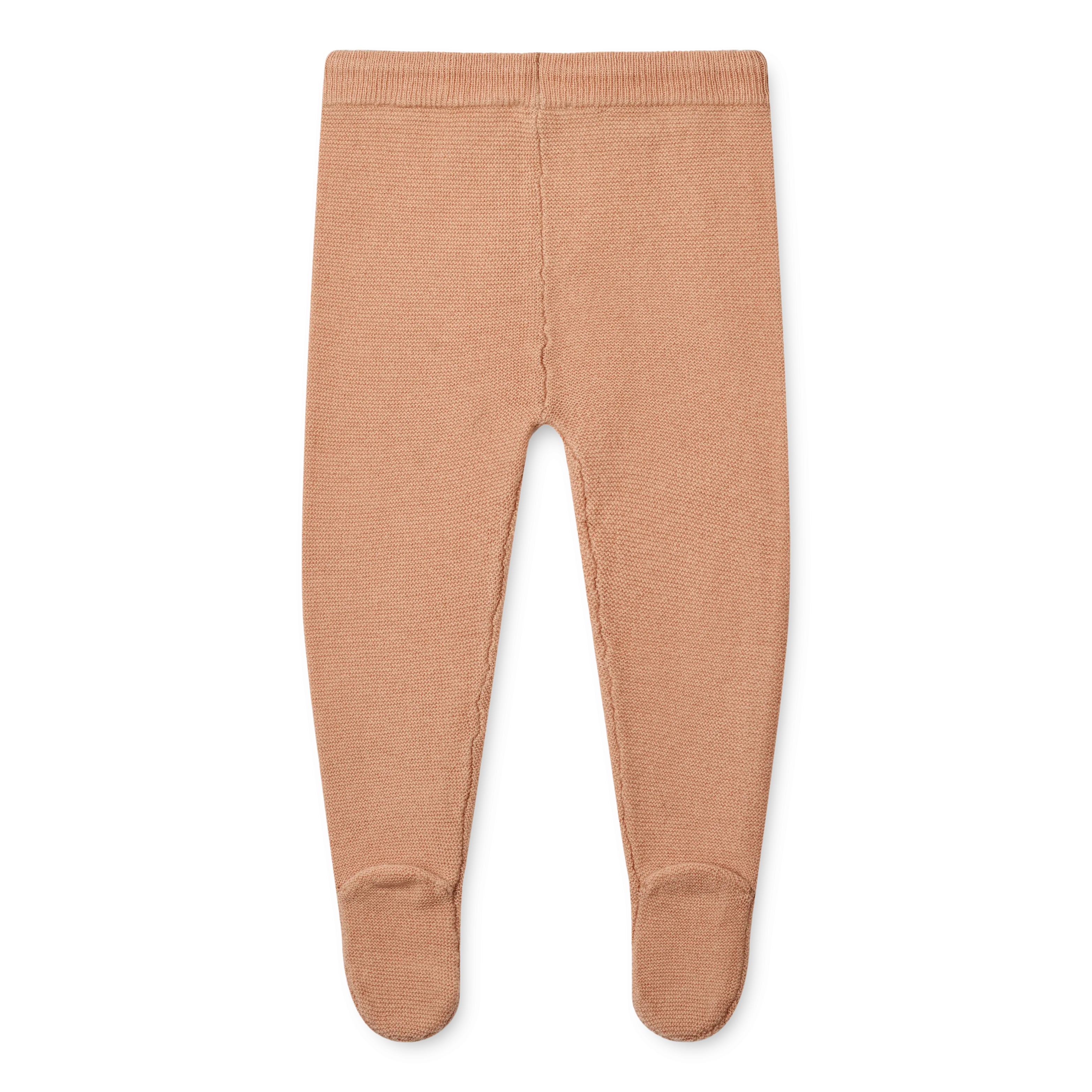 Felipe Woollen Footed Baby Leggings (Tuscany Rose)