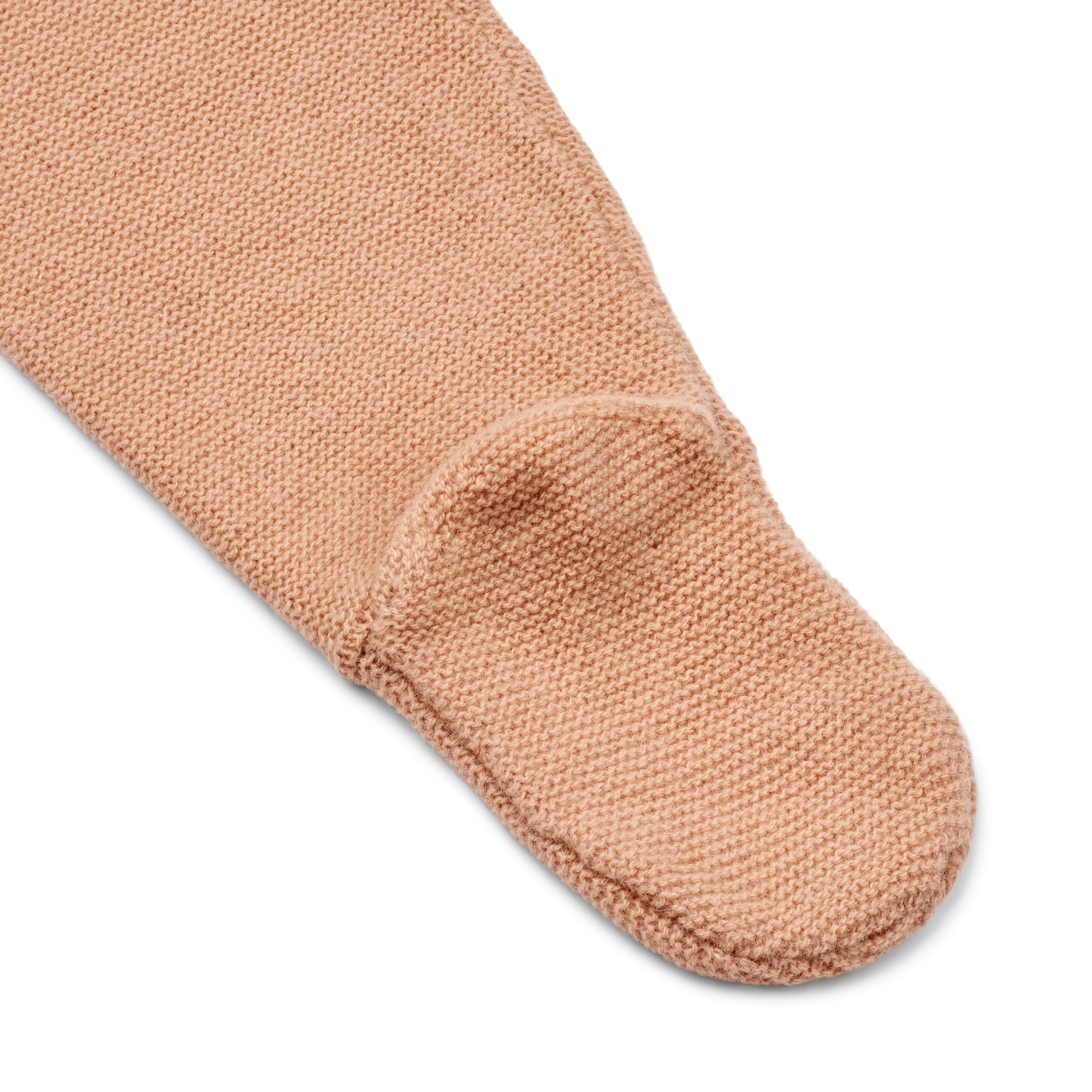 Felipe Woollen Footed Baby Leggings (Tuscany Rose)