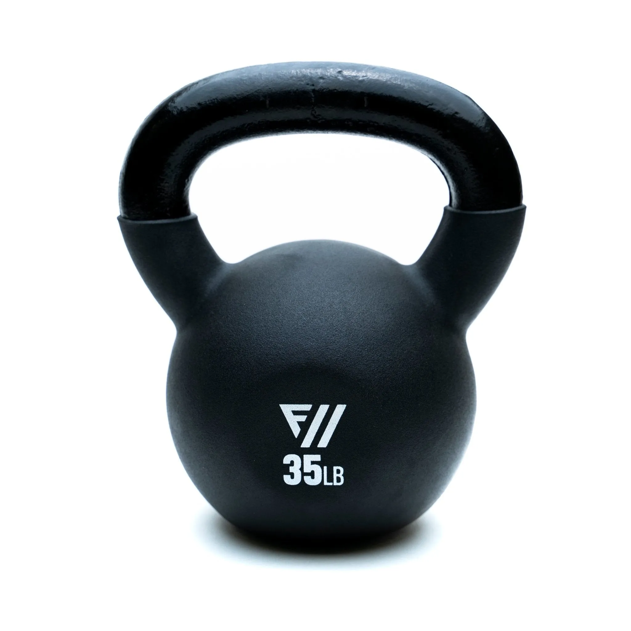 Fitway 35lb Black Neoprene Kettlebell