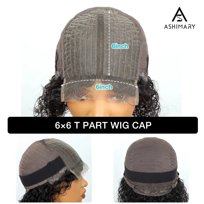 Flash Sale 6x6 T Part & 4x4 Lace Clsoure Wig For Women Human hair