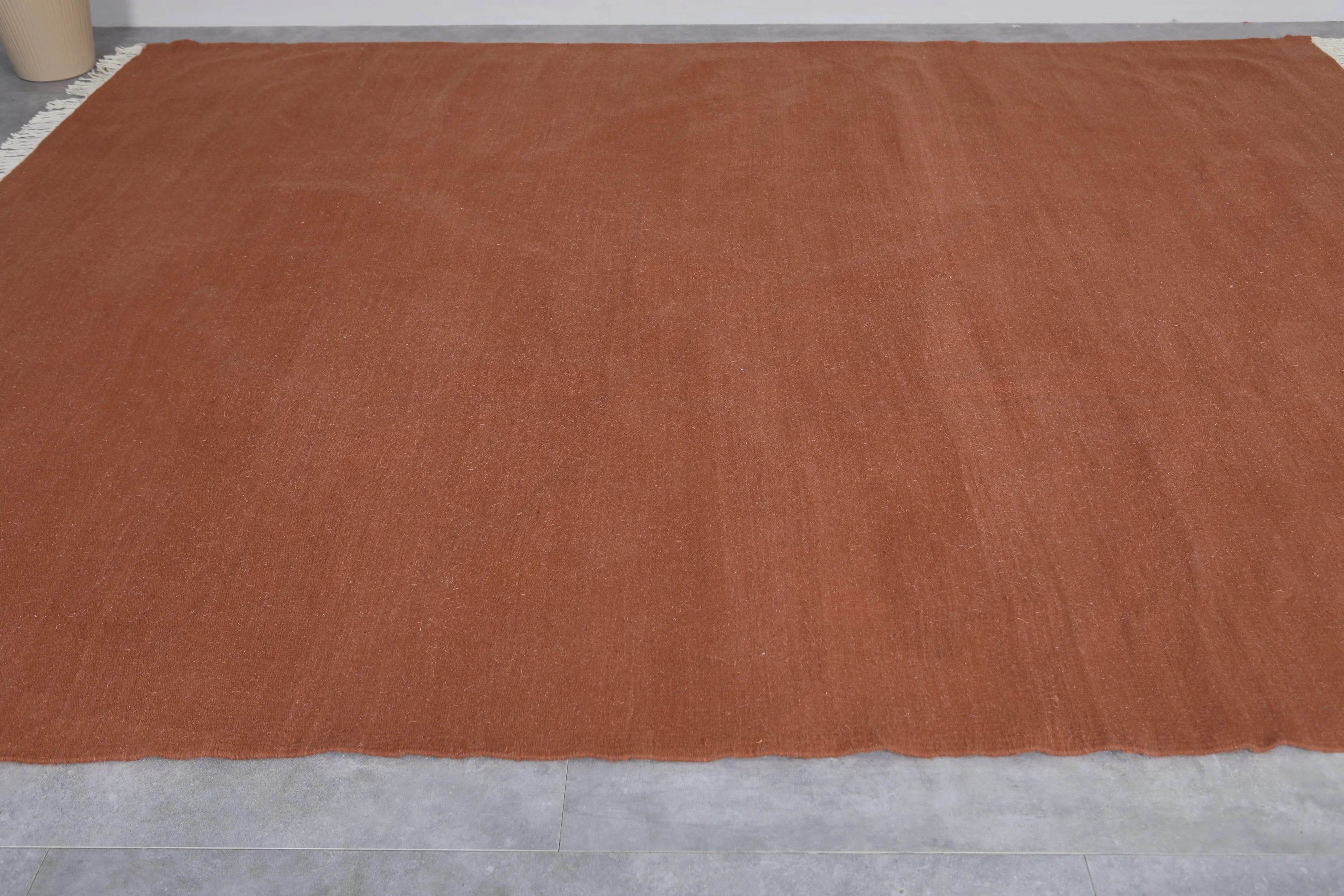 Flat woven Moroccan rug - Custom Moroccan area rug