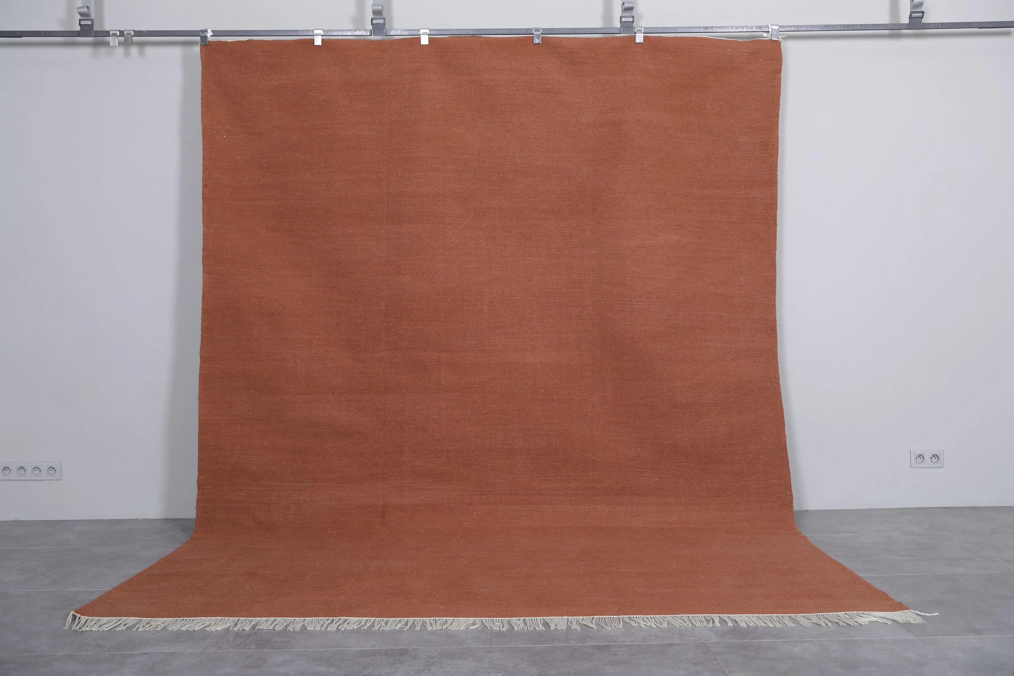 Flat woven Moroccan rug - Custom Moroccan area rug