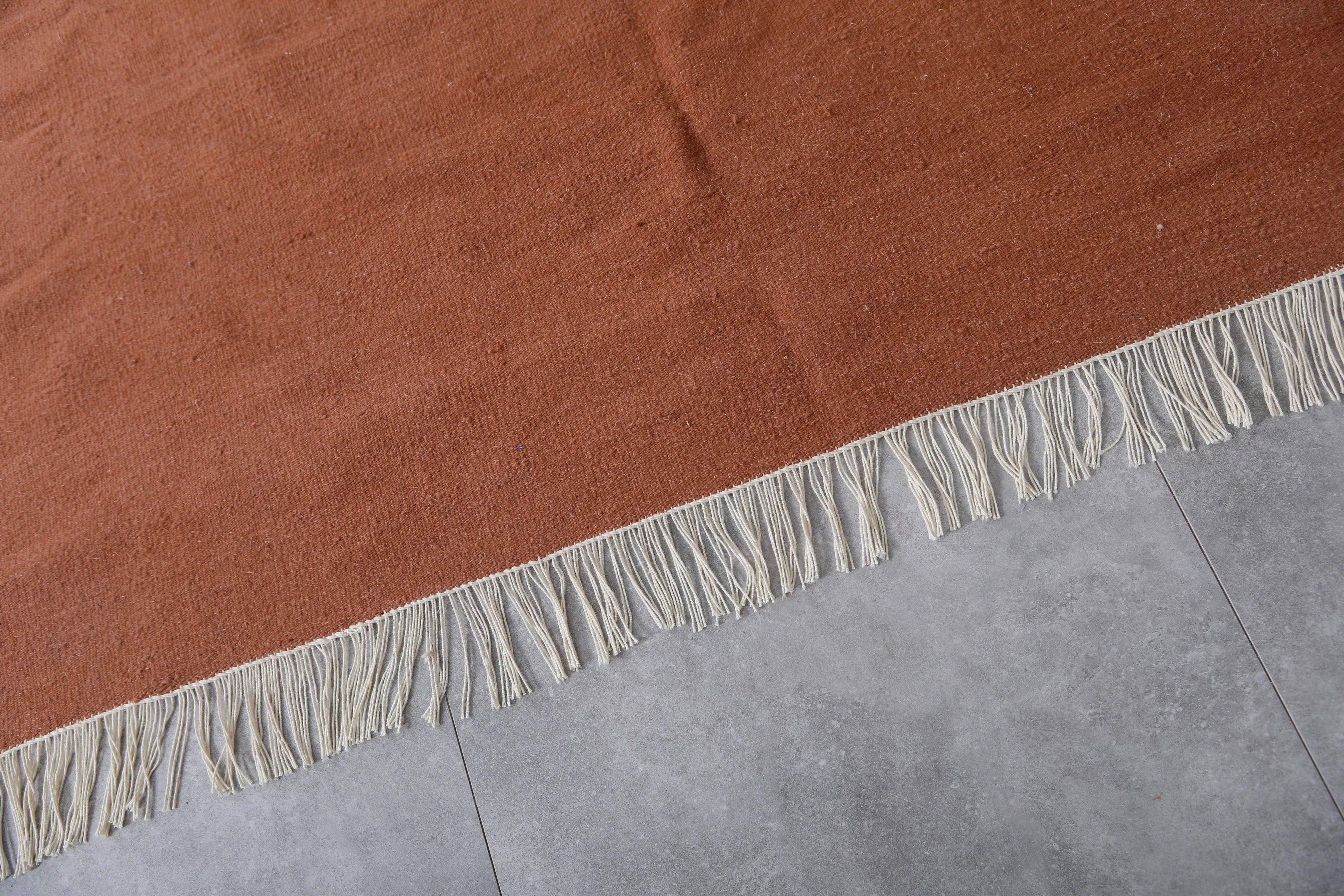 Flat woven Moroccan rug - Custom Moroccan area rug