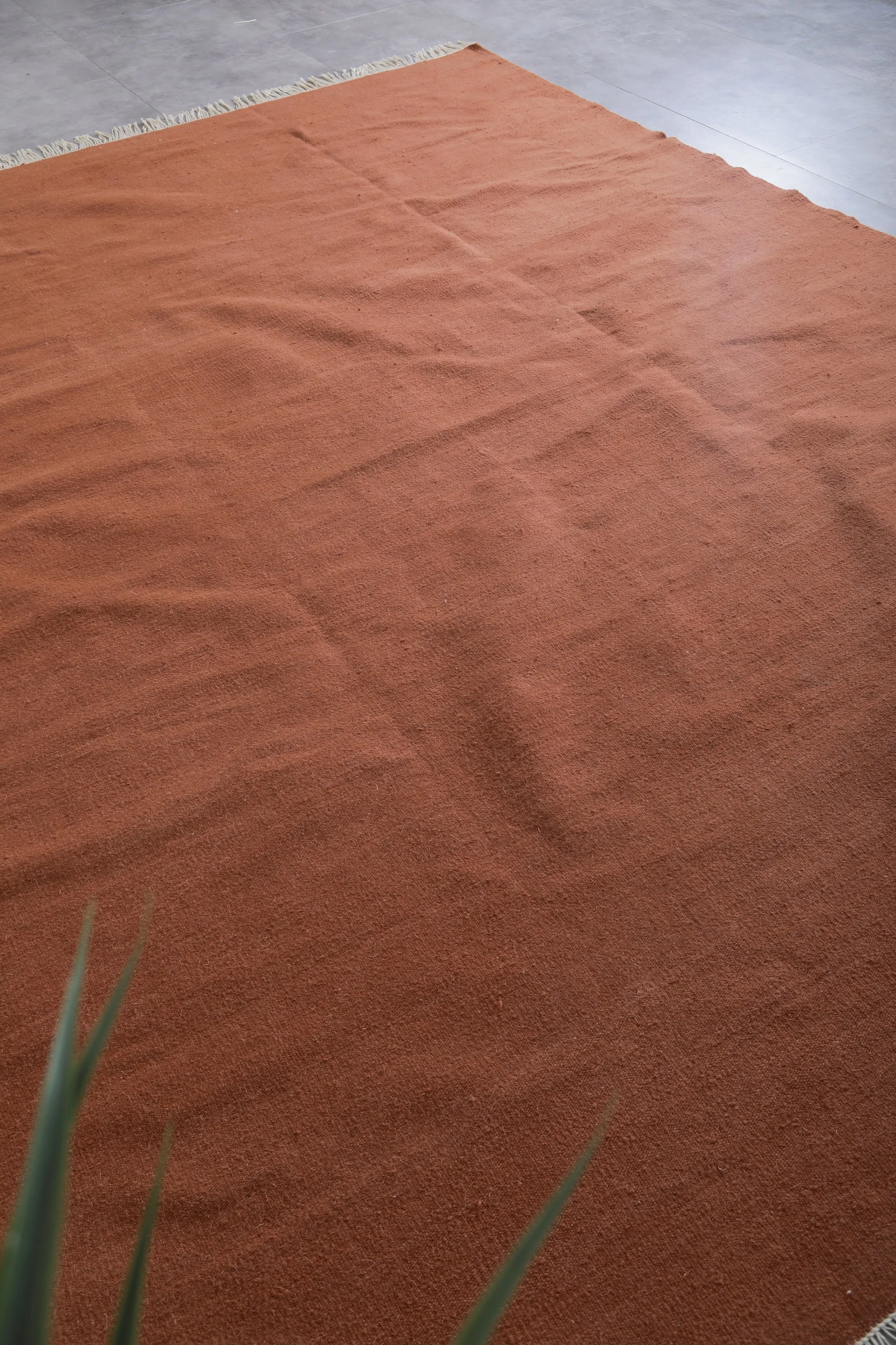 Flat woven Moroccan rug - Custom Moroccan area rug