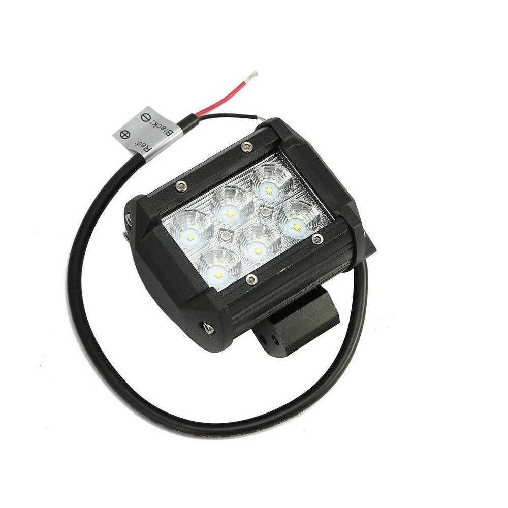 Fog Light 6 Led Super Bright Spot Light (Set of 2)With ON/OFF Switch Free