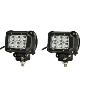 Fog Light 6 Led Super Bright Spot Light (Set of 2)With ON/OFF Switch Free