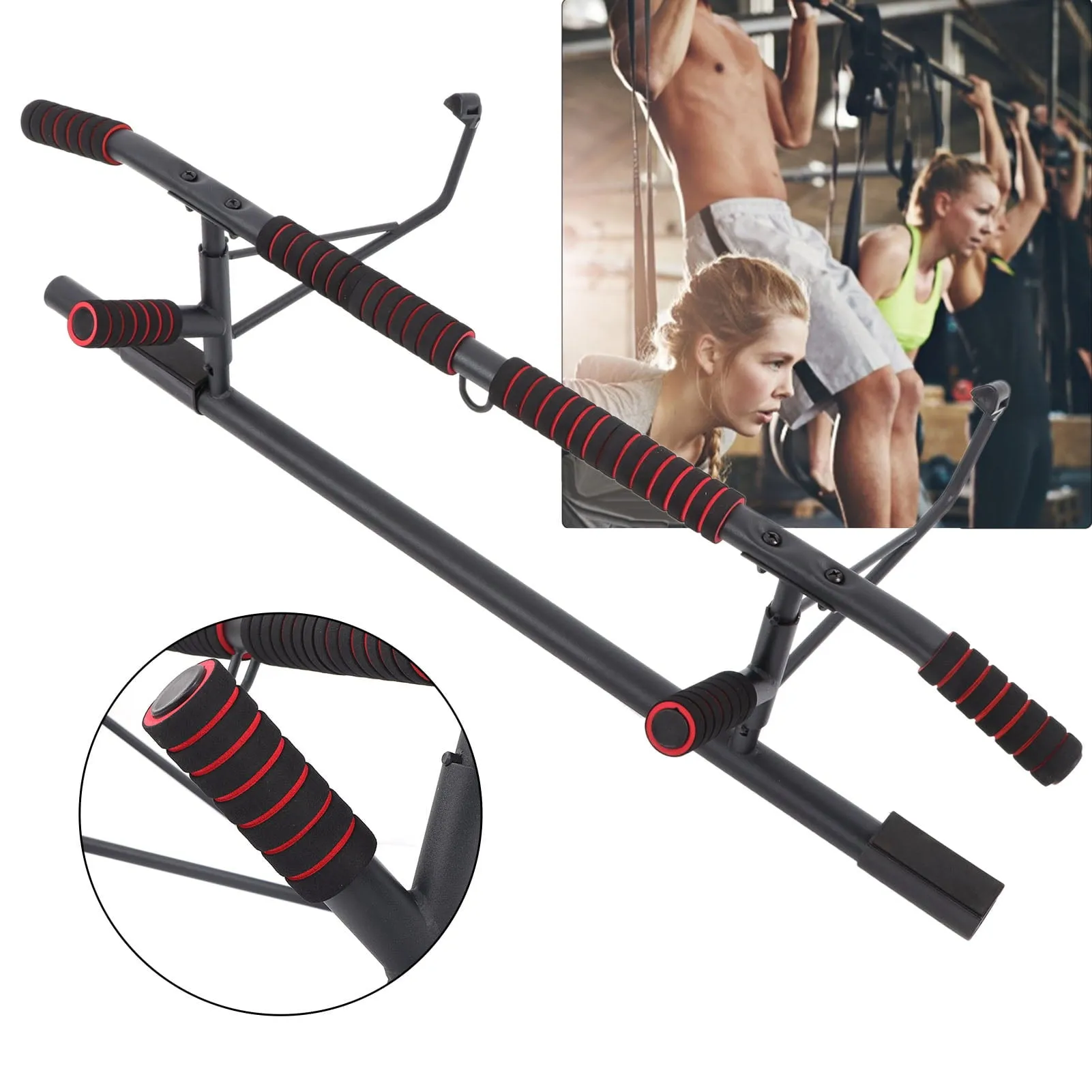 Foldable Door Frame Mounted Pull‑up Bar