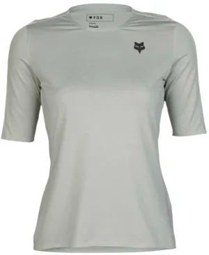 Fox WOMENS FLEXAIR ASCENT SS JERSEY - Grey Vintage