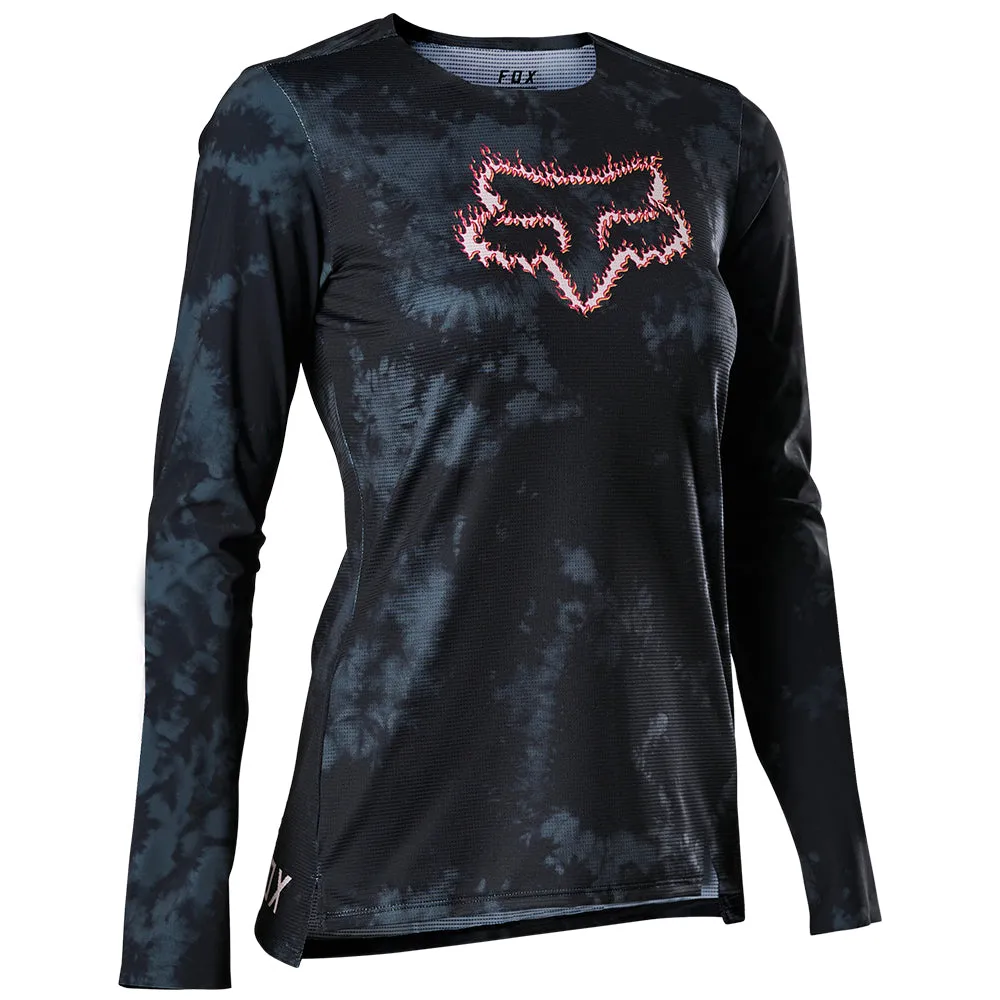 Fox - Womens Flexair LS Jersey TS57 [Black]