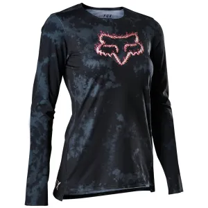 Fox - Womens Flexair LS Jersey TS57 [Black]