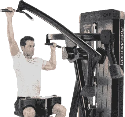 FreeMotion ES802 Lat Pulldown/High Row