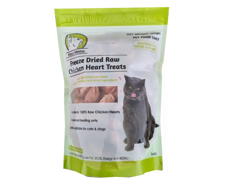 Freeze Dried Raw Treats - Chicken Heart