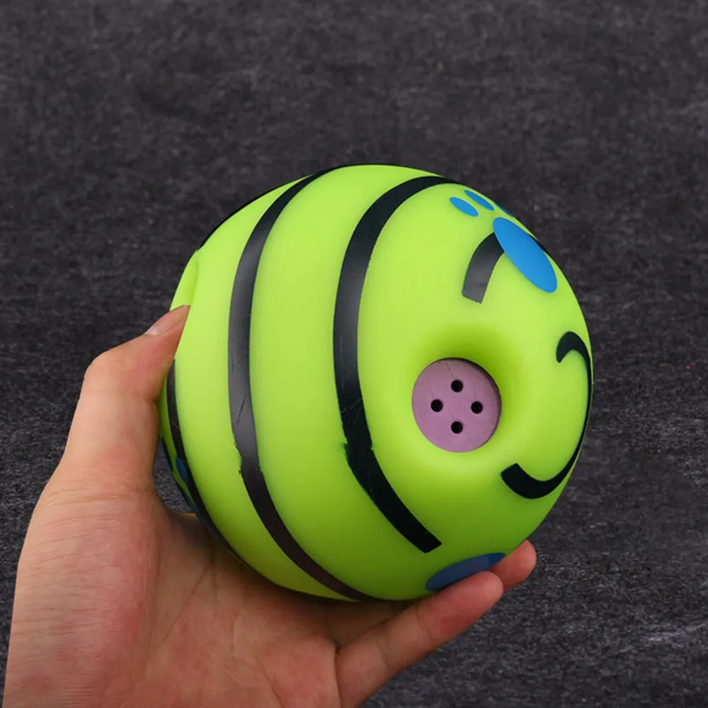 Funny Sound Dog Playing and Chewing Ball Puppy Training Ball