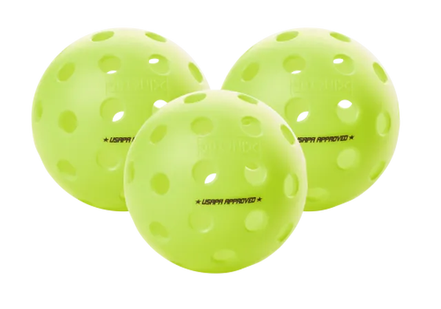 FUSE OUTDOOR PICKLEBALL BALLS (3 PACK)