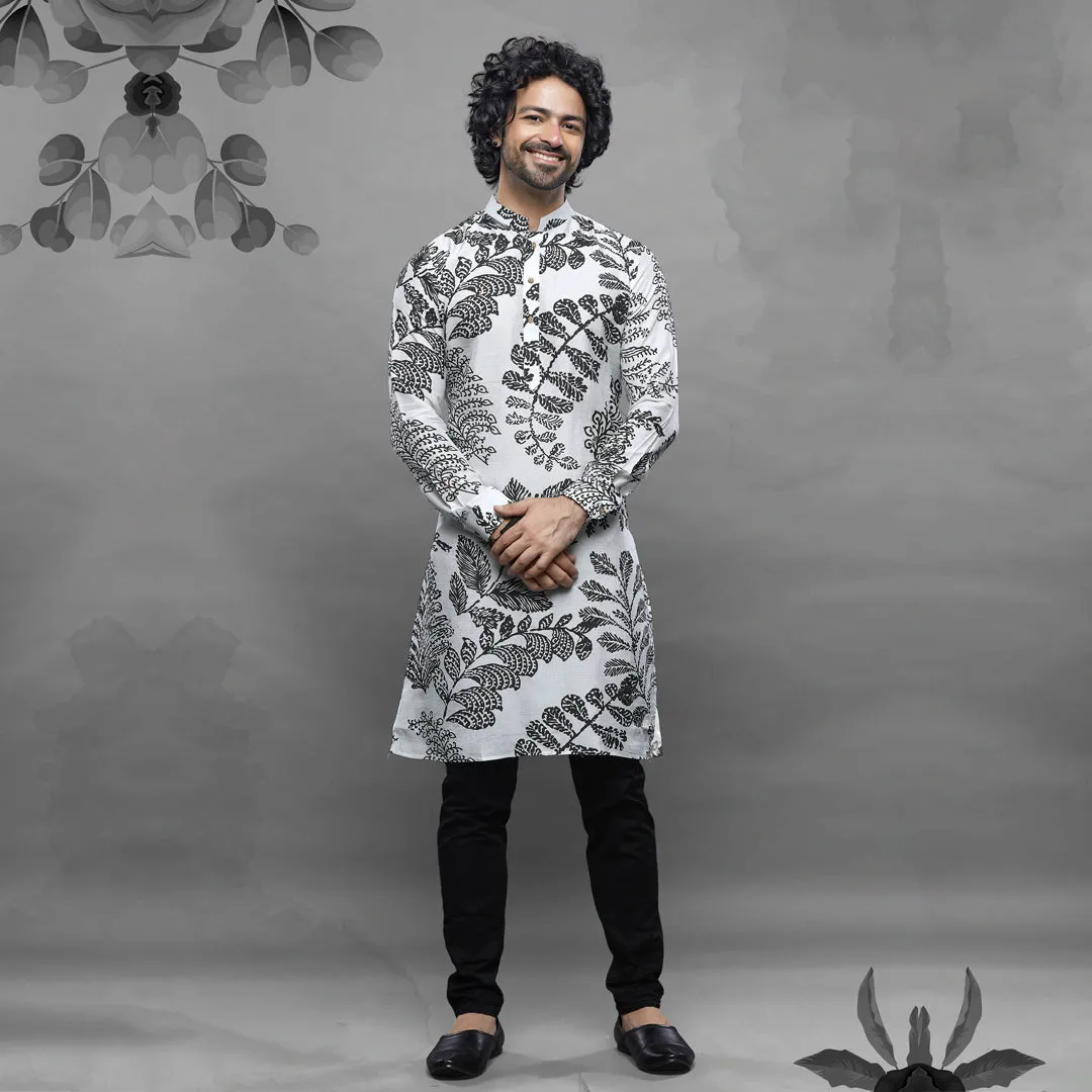 Gentle Breeze White Kurta