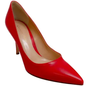 Gianvito Rossi Tabasco Red Leather Gianvito 85 Pumps