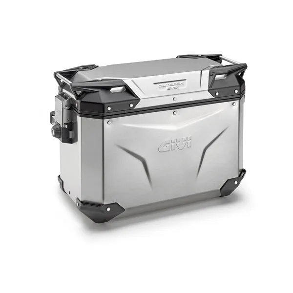 Givi Trekker Outback EVO 48 lt Cam-Side Case Silver (single)