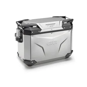 Givi Trekker Outback EVO 48 lt Cam-Side Case Silver (single)