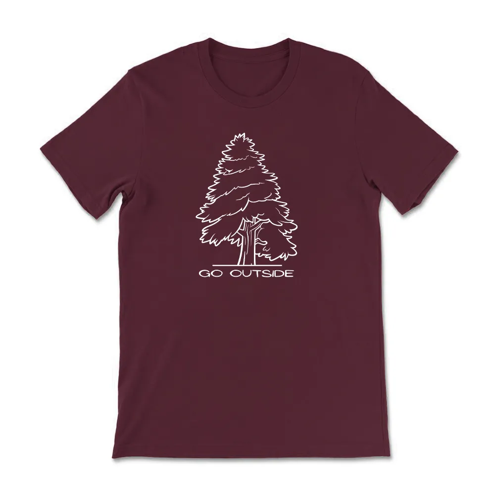 Go Outside Cotton Tee