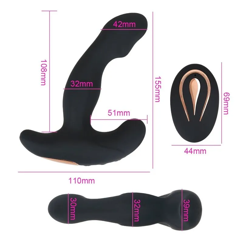 Gode Anal Training Plugs VIBE