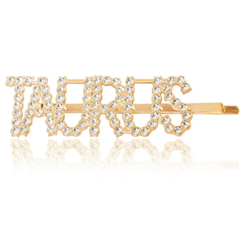 Golden Taurus Hairclip