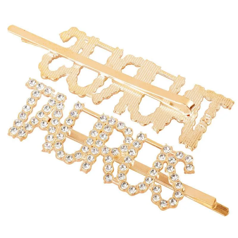 Golden Taurus Hairclip