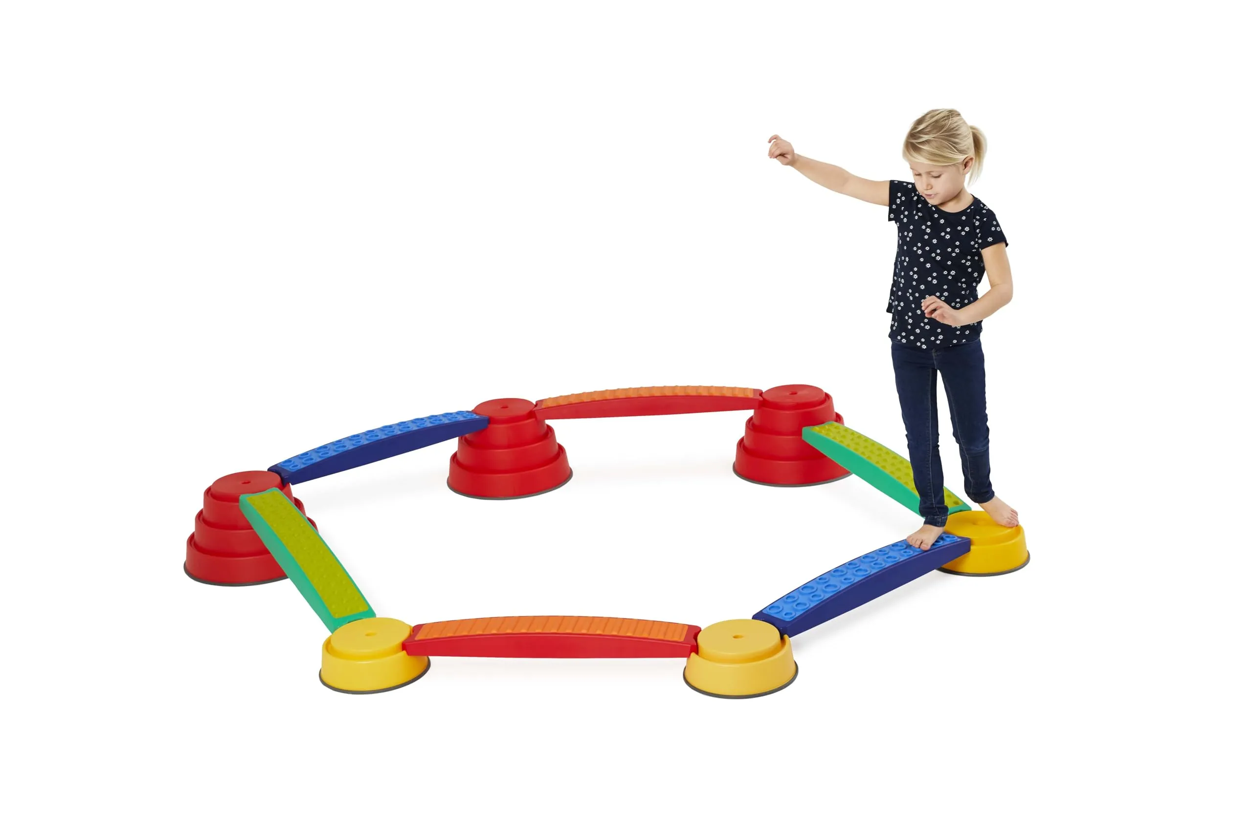 GONGE Build N' Balance Tactile Set - Complete Balance Course For