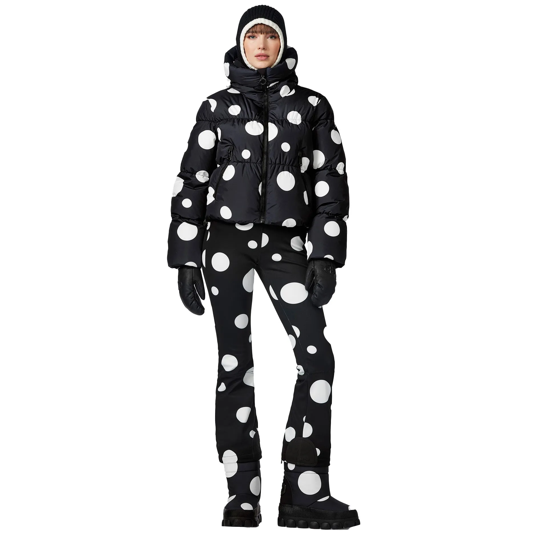 Grand Ski Jacket, Dot Black