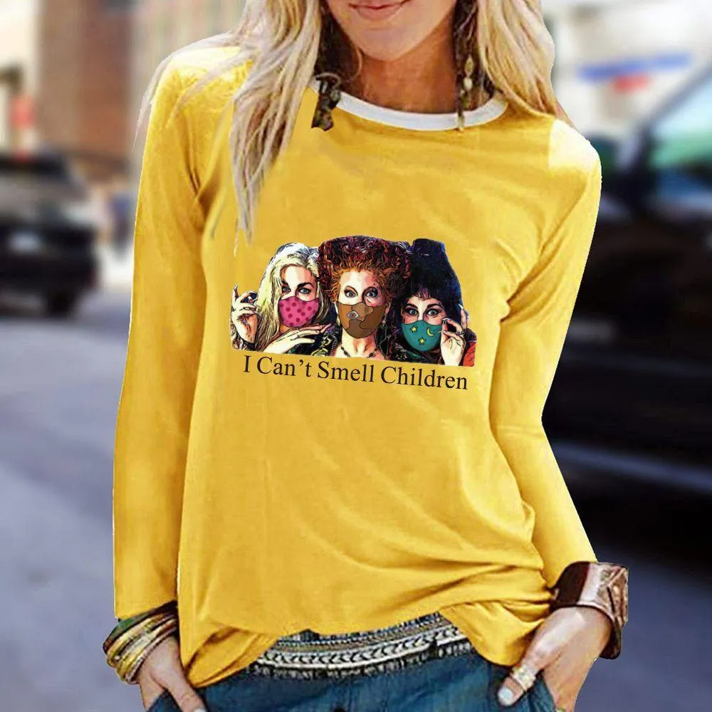 Graphic long Sleeve Shirts Trick Or Pizza