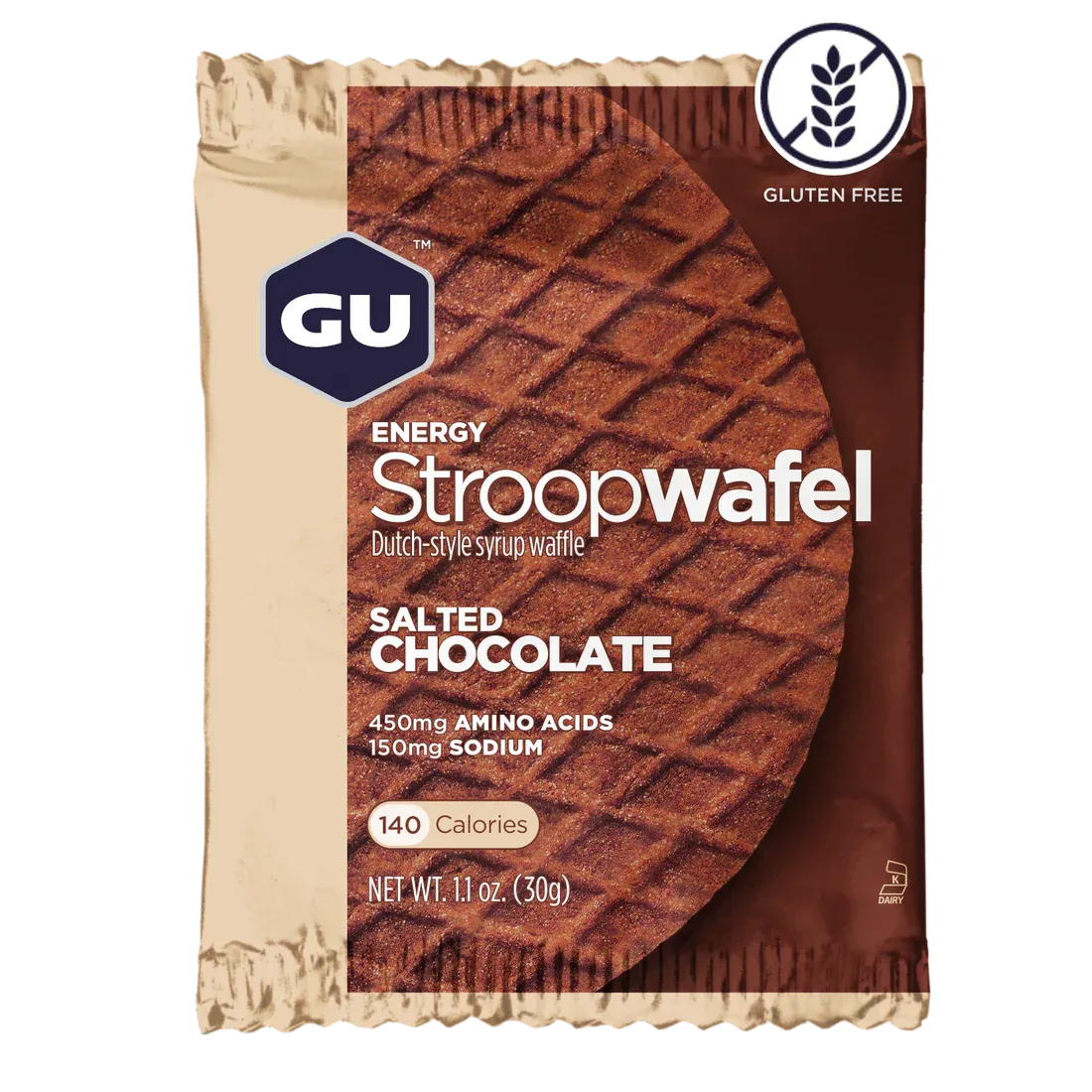 GU Stroopwafel - Salted Chocolate (4pk)