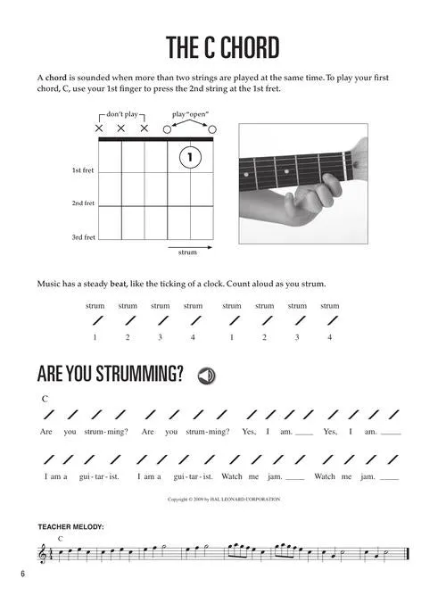 Guitar for Kids Hal Leonard Guitar Method