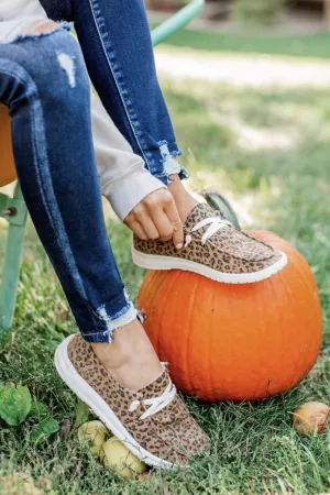 Gypsy Jazz Hooray Sneakers- Leopard