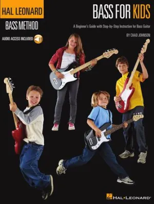 Hal Leonard Bass for Kids (Book/Online Audio)
