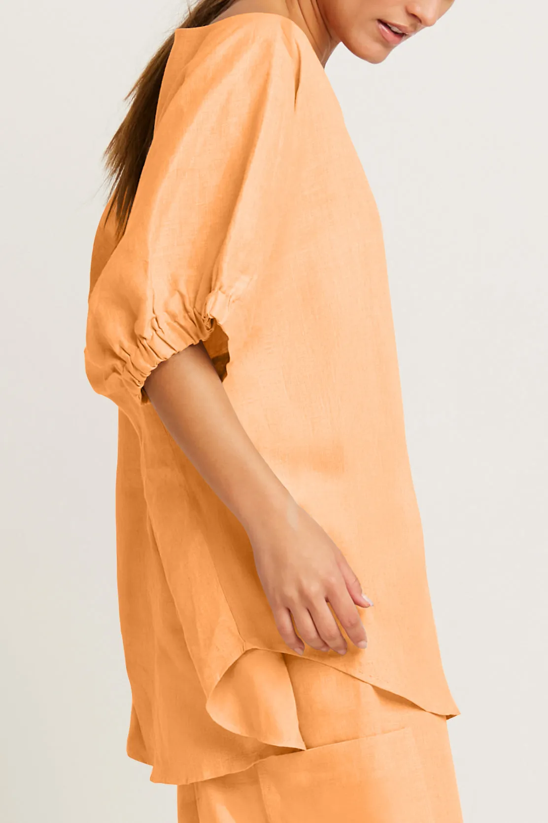 Handkerchief Linen Fashion Tee