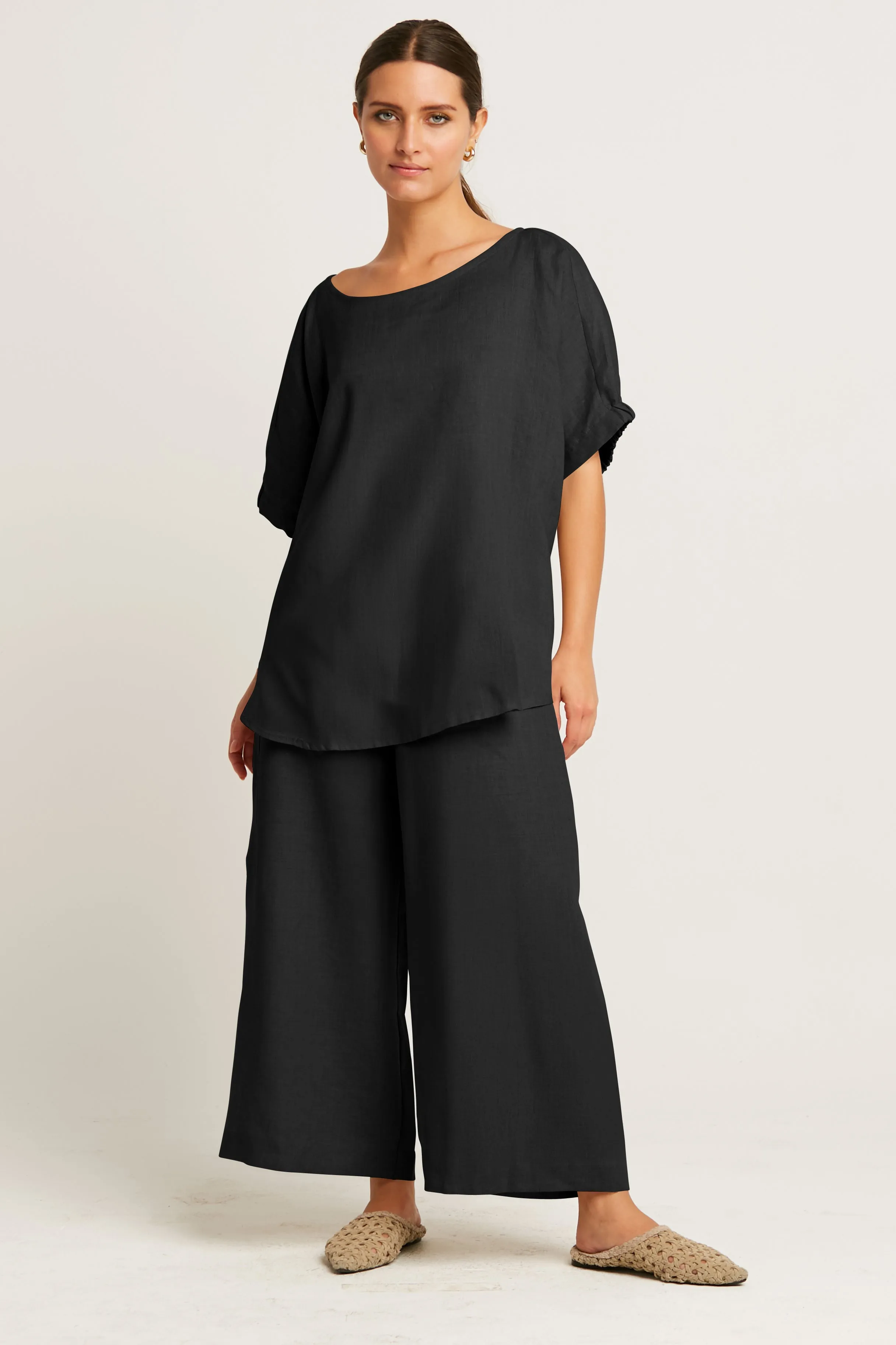 Handkerchief Linen Fashion Tee