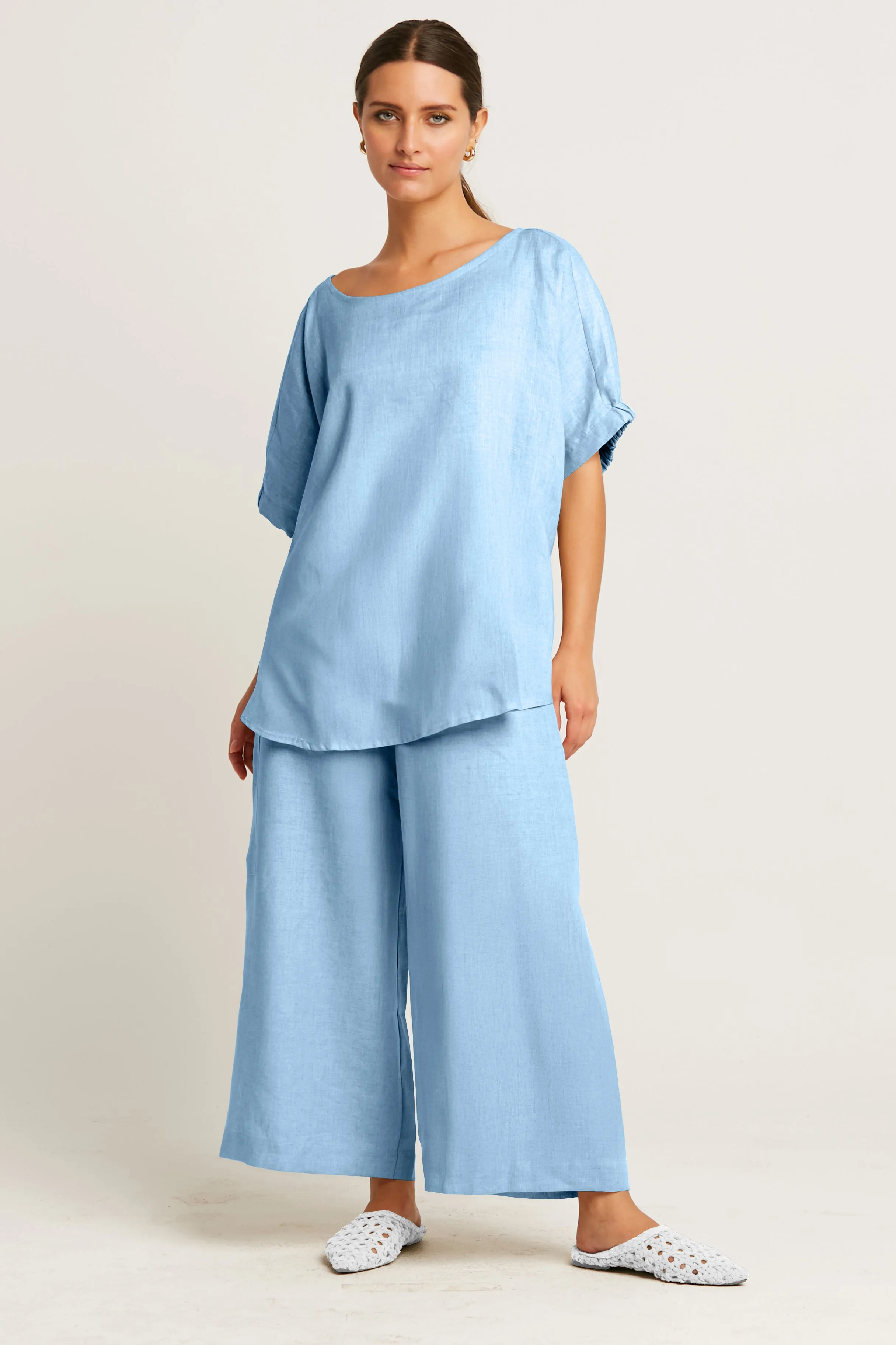 Handkerchief Linen Fashion Tee