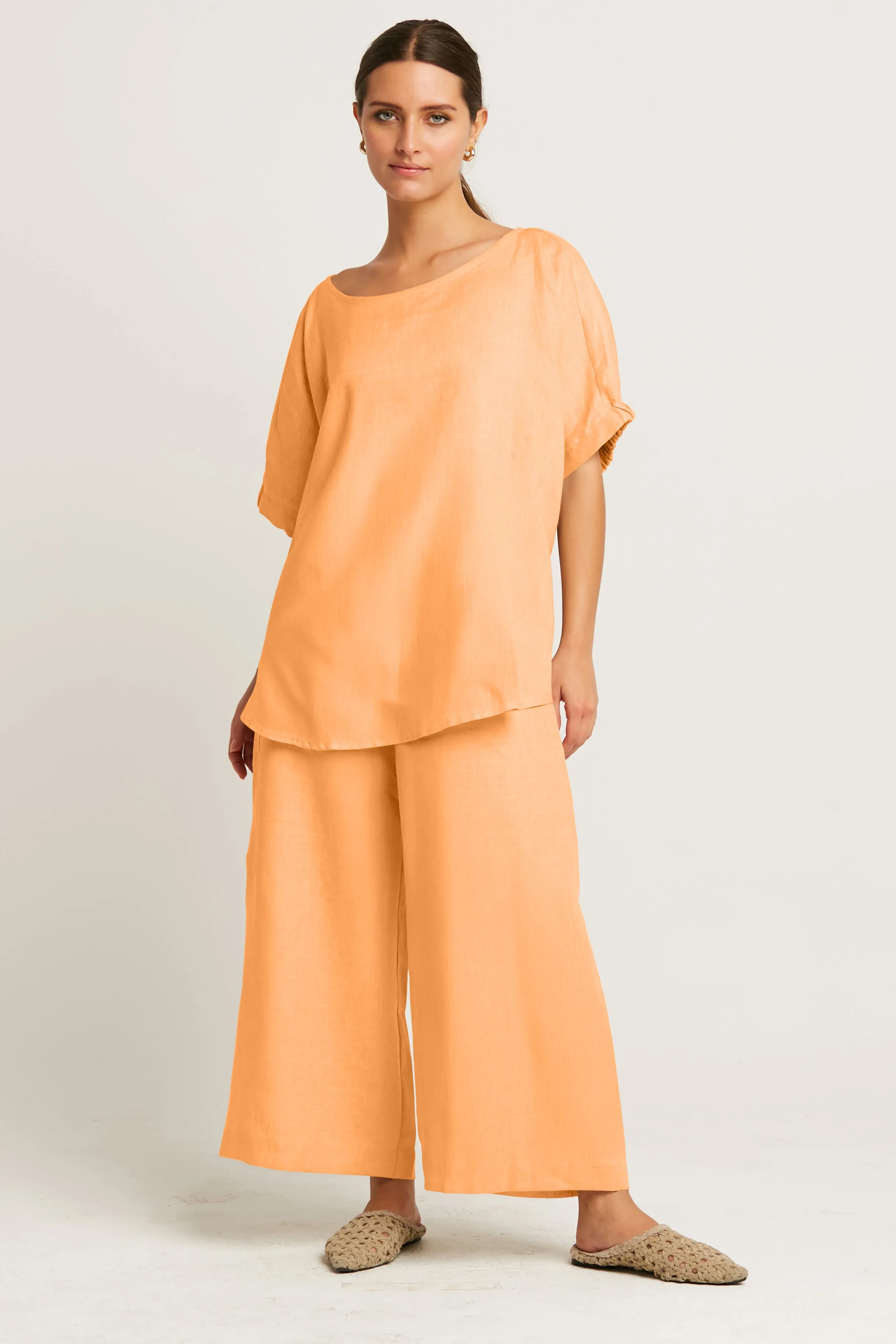Handkerchief Linen Fashion Tee