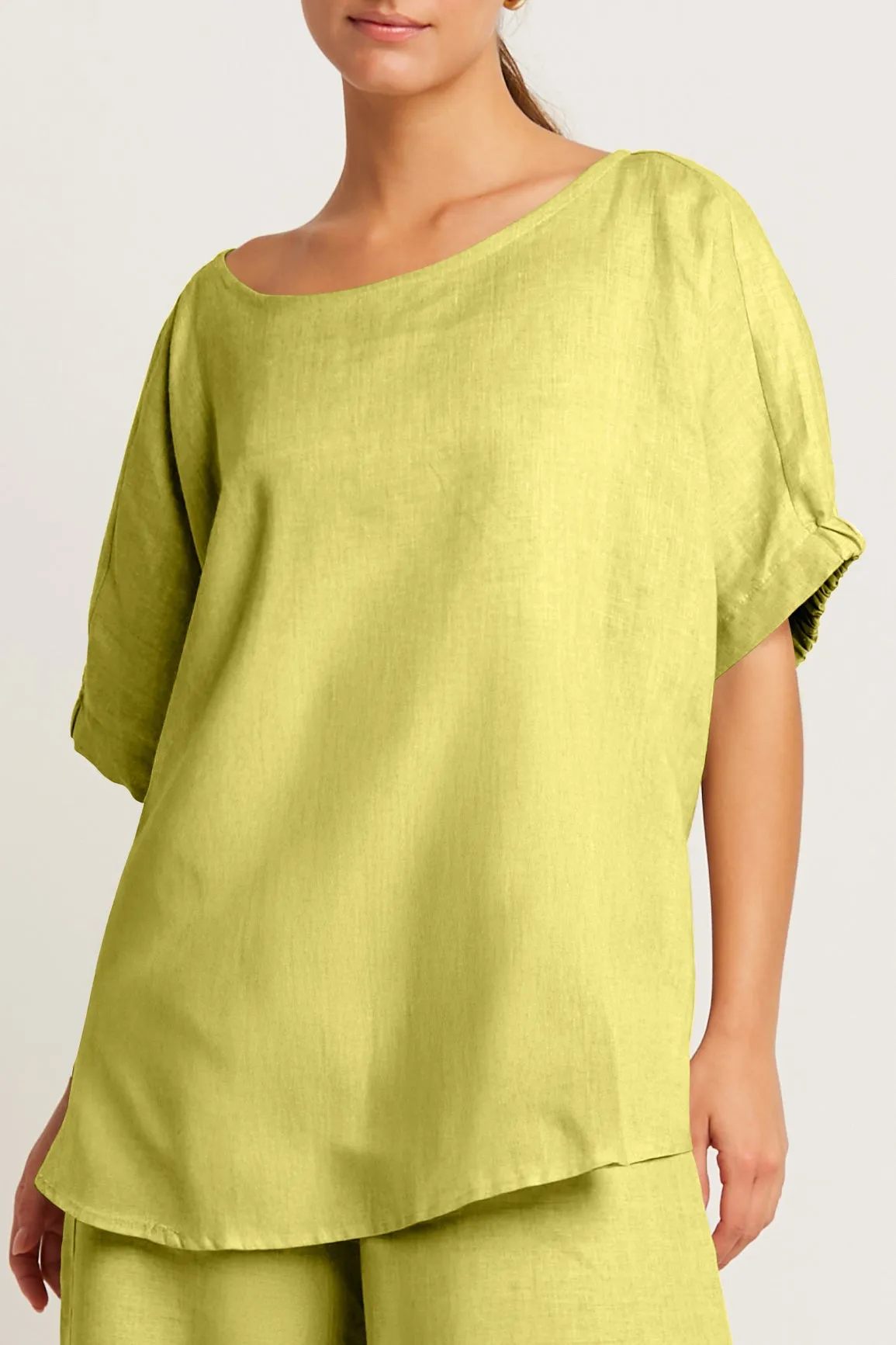 Handkerchief Linen Fashion Tee