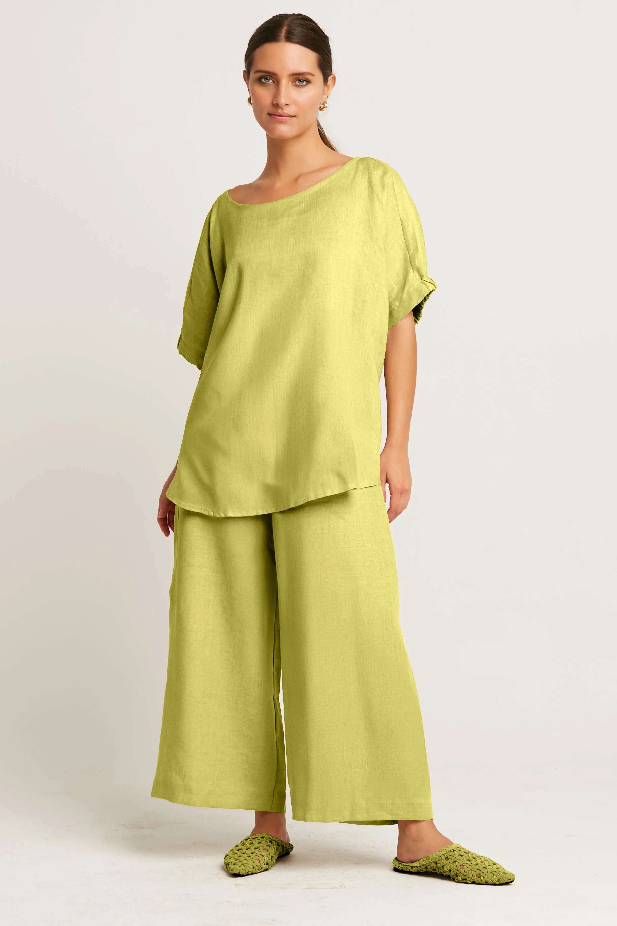 Handkerchief Linen Fashion Tee