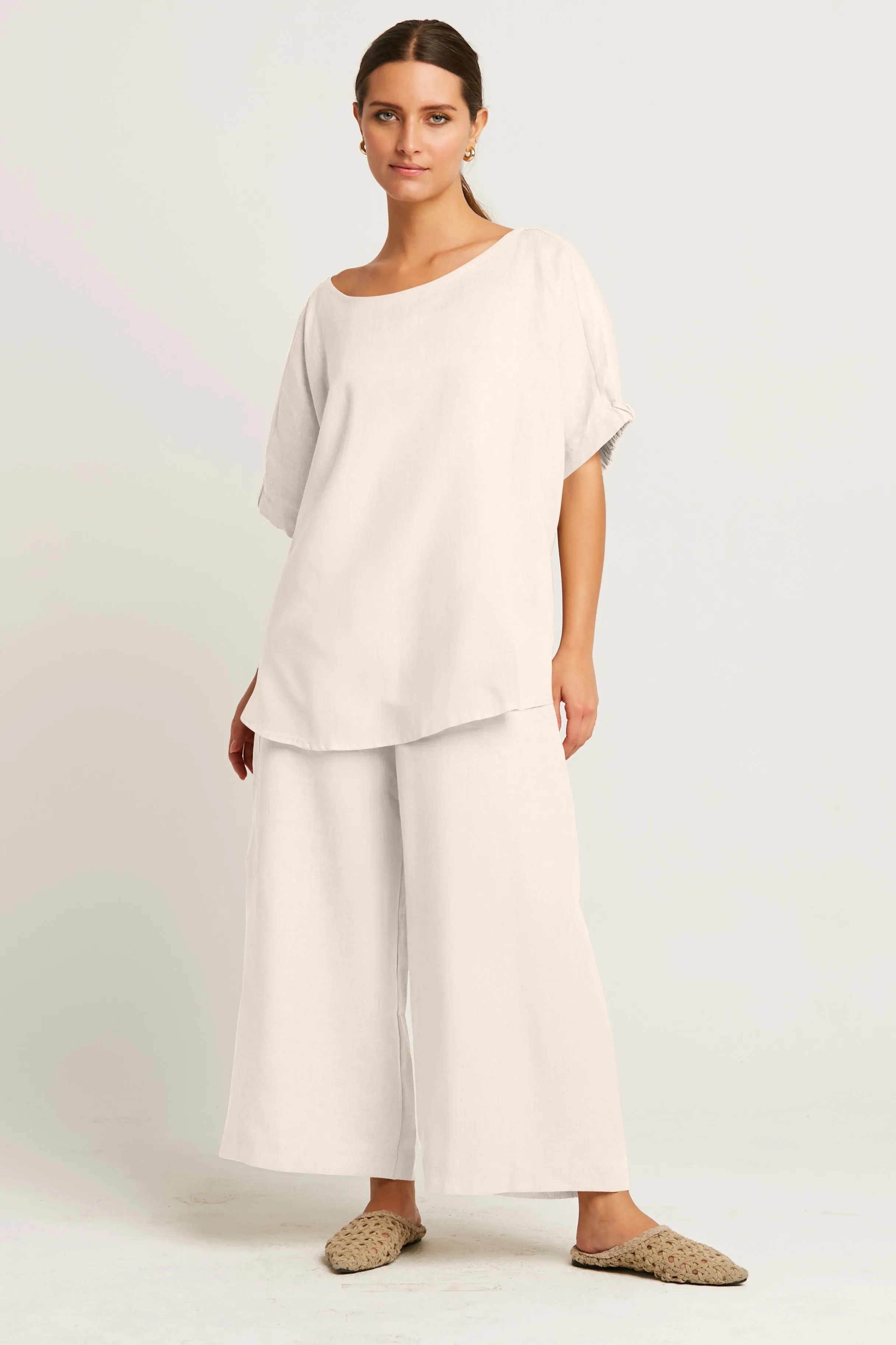 Handkerchief Linen Fashion Tee