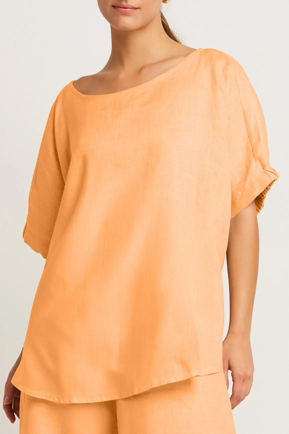 Handkerchief Linen Fashion Tee