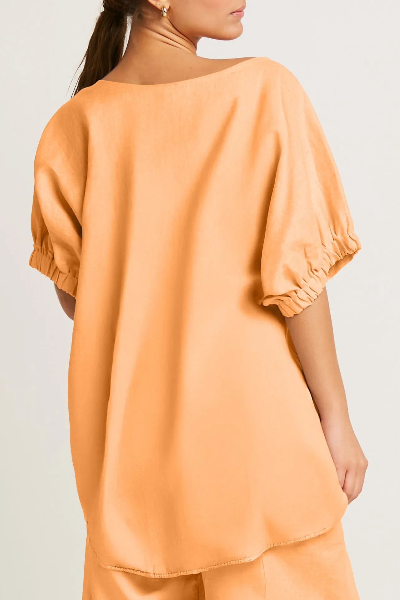 Handkerchief Linen Fashion Tee