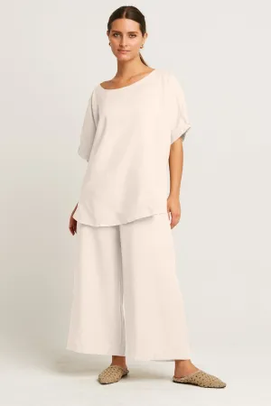 Handkerchief Linen Fashion Tee