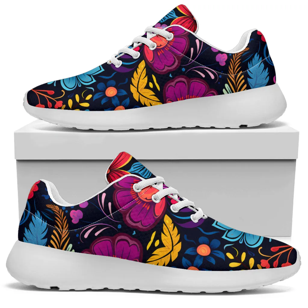 Happy flowers sport sneakers
