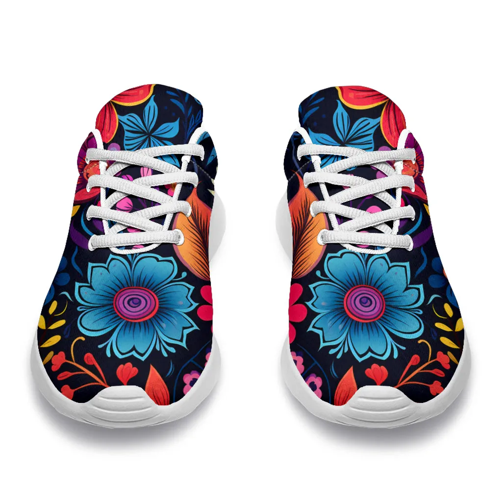 Happy flowers sport sneakers